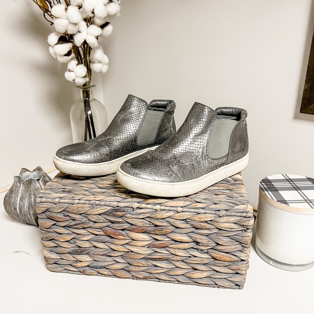 Coconuts By Matisse Harlan Silver Snake Skin Prin… - image 2